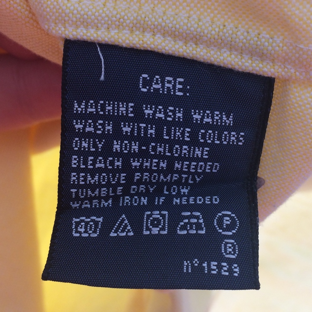 Yellow Ralph Lauren Button Down - Picture 5 of 7